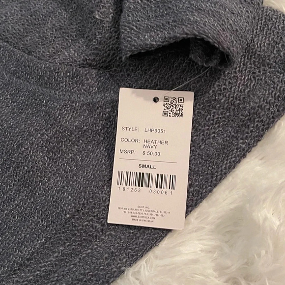 New With Tags Southern Spirit Sweatshirt Heather Blue - Picture 7 of 10